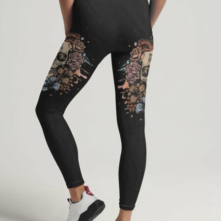 LOVE ME LIKE MY DEMONS DO SKULL ALL OVER PRINT - YHHG2003232
