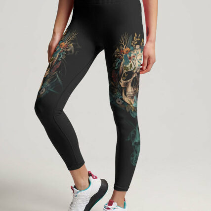 AND INTO THE FOREST I GO SKULL ALL OVER PRINT - TLNT1204232