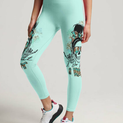 I DO WHAT I WANT MESSY BUN SKULL ALL OVER PRINT - TLTR0804234