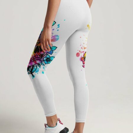 I'VE COME TO A POINT FLOWER SKULL ALL OVER PRINT - YHHN2202234