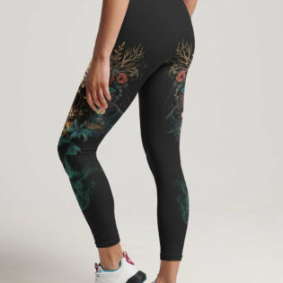AND INTO THE FOREST I GO SKULL ALL OVER PRINT - TLNT1204232