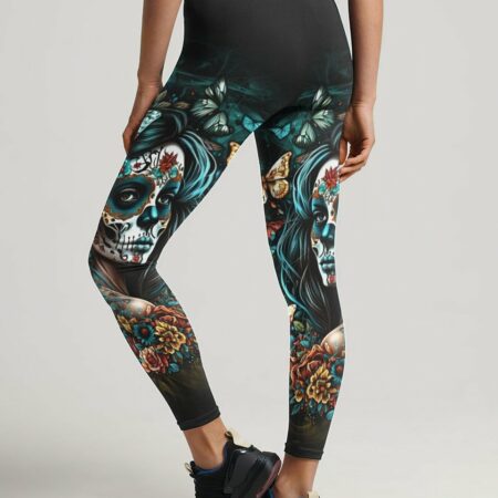 DON'T TRY TO FIGURE ME OUT SUGAR SKULL ALL OVER PRINT - TLTR2403235