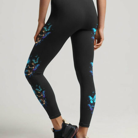 I MAY NOT BE PERFECT BUTTERFLY SKULL ALL OVER PRINT - TLNZ0604234