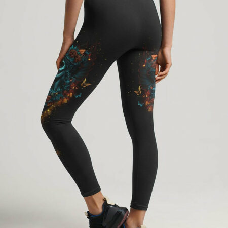 KARMA FAIRY SUGAR SKULL WINGS ALL OVER PRINT - TLNT1104232