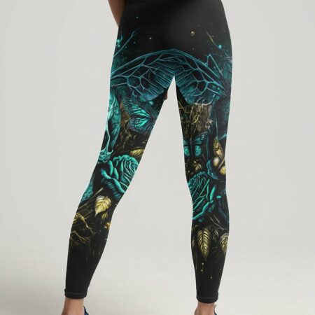 KARMA FAIRY SKULL BUTTERFLY ALL OVER PRINT - TLTR2403234
