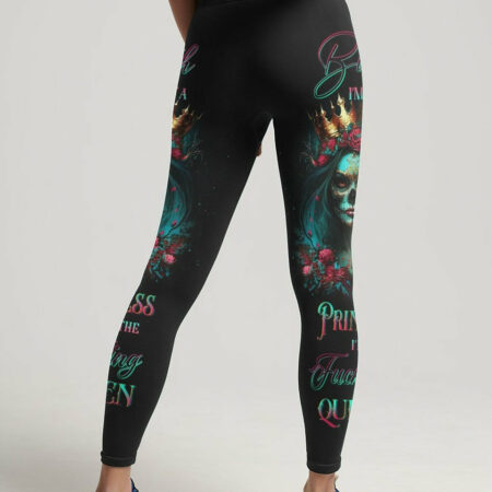 I'M THE F QUEEN SUGAR SKULL ALL OVER PRINT - YHDU1304231