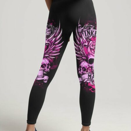 INKED MAMA SKULL WINGS ALL OVER PRINT - TLTR1703234