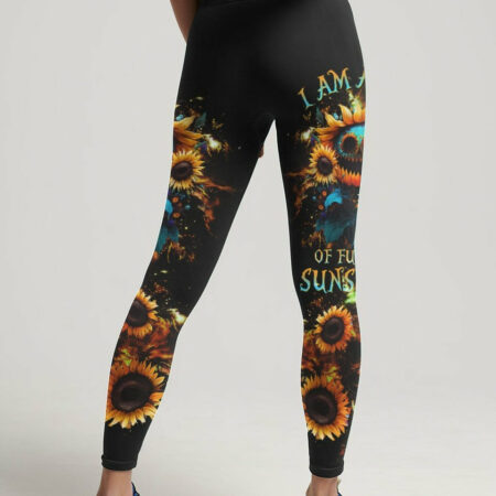 I AM A RAY OF F SUNSHINE SKULL SUNFLOWER ALL OVER PRINT - YHHG1804232