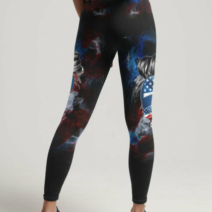 I'M THE WRONG B TO MESS WITH MESSY BUN ALL OVER PRINT - TLTW0804232