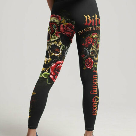 I'M THE F QUEEN DEMON ROSE SKULL ALL OVER PRINT - YHDU1904231