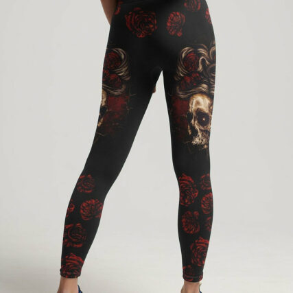 LOVE ME LIKE MY DEMONS DO SKULL LONG HAIR ALL OVER PRINT - TLTR1904232