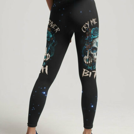 CRY ME A RIVER SUGAR SKULL ALL OVER PRINT - TLNZ1304234