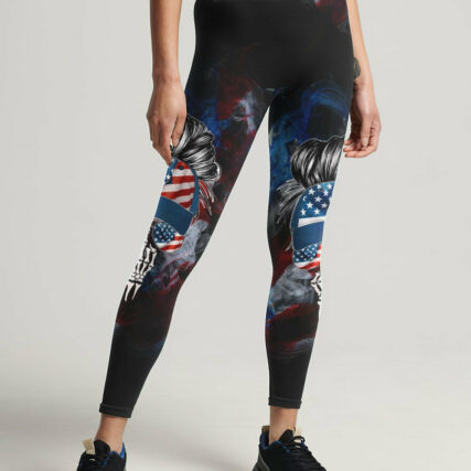 I'M THE WRONG B TO MESS WITH MESSY BUN ALL OVER PRINT - TLTW0804232