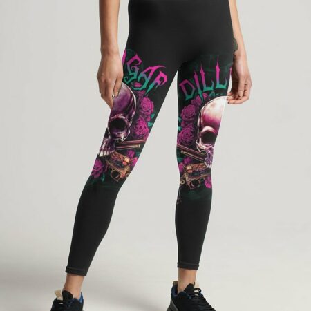 DILLIGAF SKULL ROSES G ALL OVER PRINT - TLTR2402232