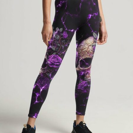 I AM THE STORM ROSE SKULL ALL OVER PRINT - TLNO2703234