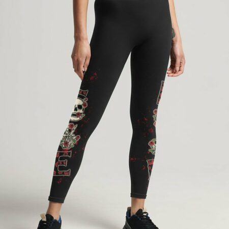 LOVE SKULL ROSE ALL OVER PRINT - TLTW0803232