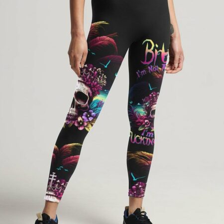 I'M THE F QUEEN OCEAN SKULL ALL OVER PRINT - TLTW2404231