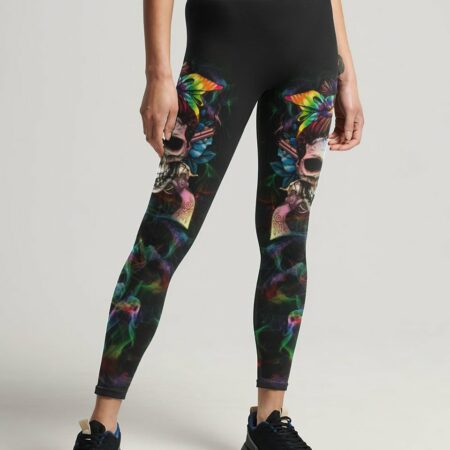 I KNOW HOW TO LOAD TIE DYE SKULL ALL OVER PRINT - YHHG0203233