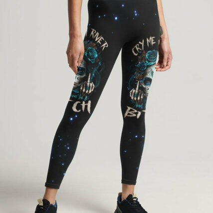 CRY ME A RIVER SUGAR SKULL ALL OVER PRINT - TLNZ1304234