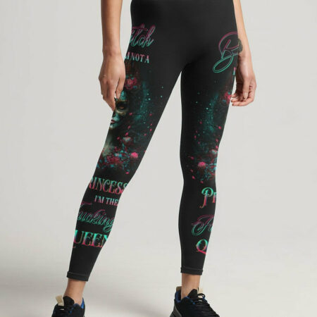 I'M THE F QUEEN SUGAR SKULL ALL OVER PRINT - YHDU1304231