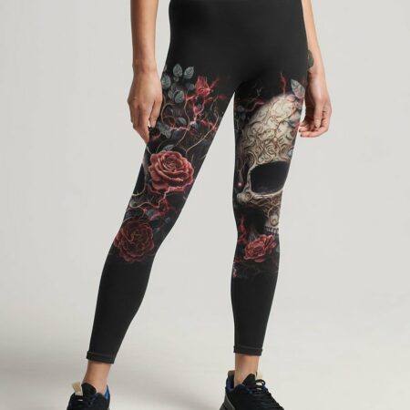 I AM THE STORM SKULL ROSE ALL OVER PRINT - TLNO0103233