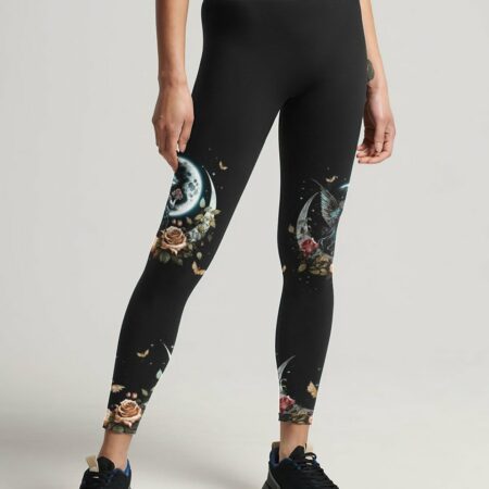 KARMA FAIRY SKULL MOON ROSES ALL OVER PRINT - TLTW2702233