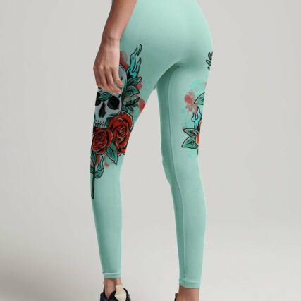 HOT MESS ROSE SKULL ALL OVER PRINT - TLTR1503231