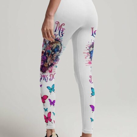 LOVE ME LIKE MY DEMONS DO SKULL ALL OVER PRINT - YHHG2704233