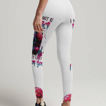 I MAY NOT BE PERFECT SKULL ROSE ALL OVER PRINT - TLNZ1404233