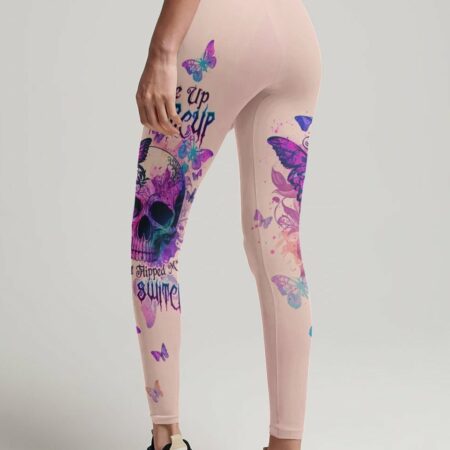 BUCKLE UP BUTTERCUP SKULL ALL OVER PRINT - TLTW2704231