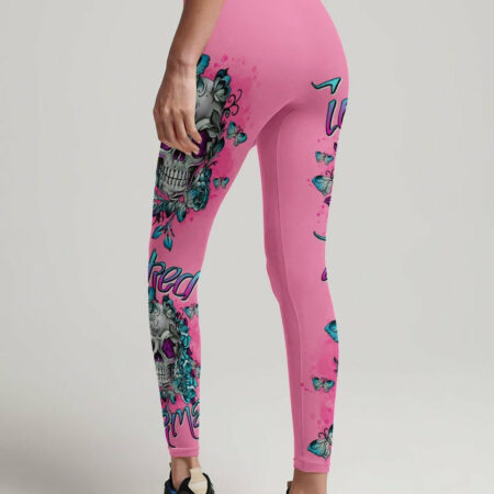 INKED MAMA TATTOOED SKULL ALL OVER PRINT - TLNO2104233