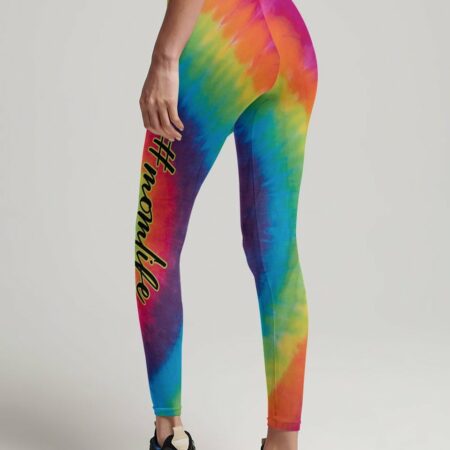 BUT DID YOU DIE MOM LIFE TIE DYE MESSY BUN ALL OVER PRINT - TLNO1702234