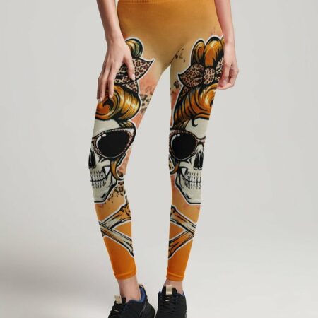 I'M A B DON'T TRY ME LEOPARD MESSY BUN ALL OVER PRINT - TLTR2503232