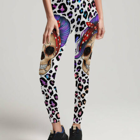 I'M A B DON'T TRY ME MESSY BUN LEOPARD ALL OVER PRINT - TLTR1304232