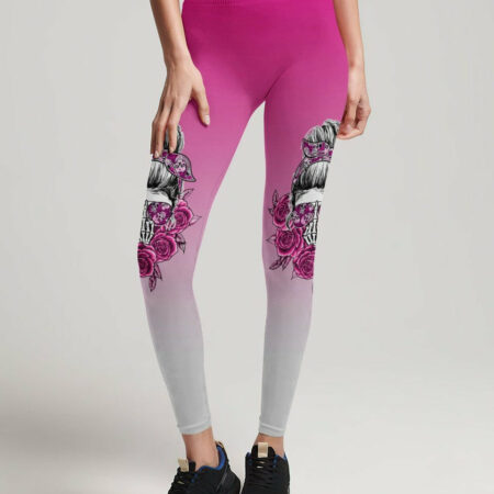 I'M A B DON'T TRY ME ROSE MESSY BUN BLACK ALL OVER PRINT - TLNO1104233