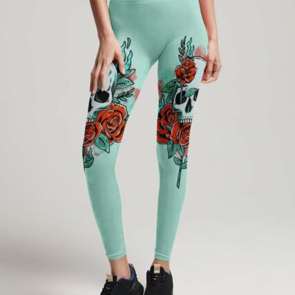 HOT MESS ROSE SKULL ALL OVER PRINT - TLTR1503231