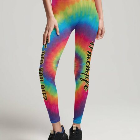 BUT DID YOU DIE MOM LIFE TIE DYE MESSY BUN ALL OVER PRINT - TLNO1702234