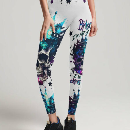I'M THE F QUEEN GALAXY SKULL ALL OVER PRINT - TLTW1904231