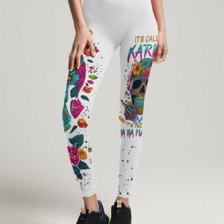 HA HA F YOU FLOWER SKULL ALL OVER PRINT - TLNZ2004233