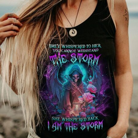 I AM THE STORM REAPER ROSES WINGS ALL OVER PRINT - YHDU2903234