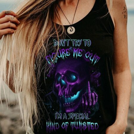 DON'T TRY TO FIGURE ME OUT ALL OVER PRINT - YHLN0405232
