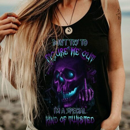 DON'T TRY TO FIGURE ME OUT ALL OVER PRINT - YHLN0405232