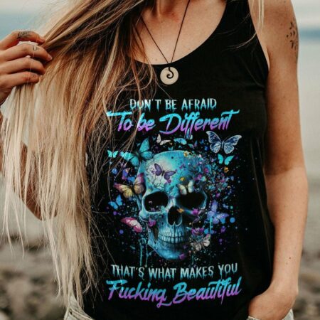 DON'T BE AFRAID TO BE DIFFERENT ALL OVER PRINT - YHHG3003232