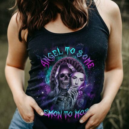 ANGEL TO SOME DEMONS TO MOST ALL OVER PRINT - YHDU2303231