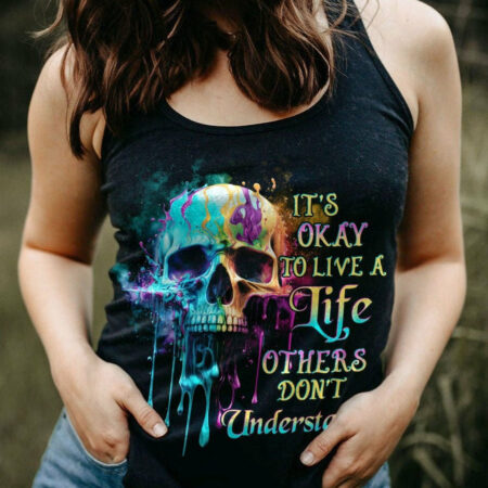 IT'S OKAY TO LIVE A LIFE ALL OVER PRINT - YHHG1904232