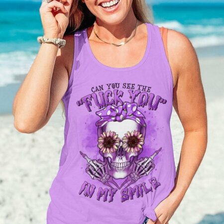 CAN YOU SEE THE F YOU SKULL HEADBAND ALL OVER PRINT - TLNO2303232
