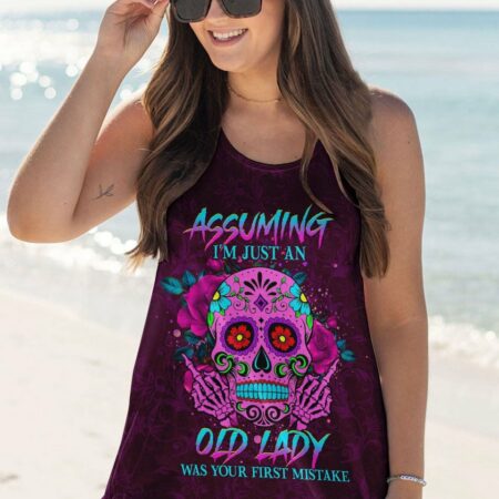 I'M JUST AN OLD LADY ALL OVER PRINT - YHHG2203231