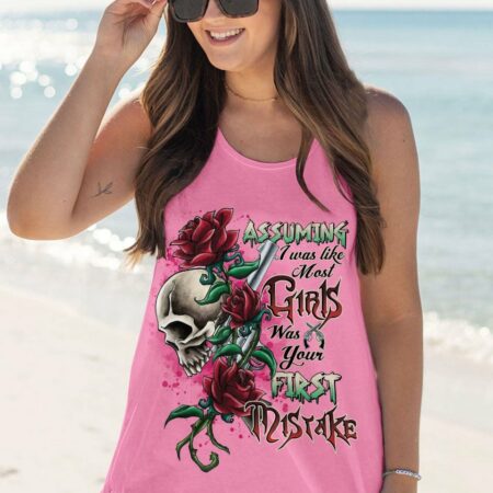 ASSUMING I WAS LIKE MOST GIRLS WINGS SKULL ALL OVER PRINT - TLNO2103232