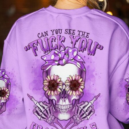 CAN YOU SEE THE F YOU SKULL HEADBAND ALL OVER PRINT - TLNO2303232