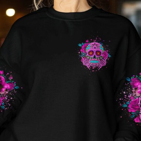 BEHIND CRAZY B IS A SWEET GIRL ALL OVER PRINT - YHHG2803232